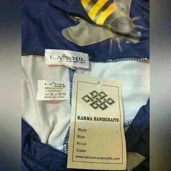 NWT LA SOUL LEGGINGS SIZE L - Picture 4 of 4